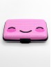 SMILE PRINTS CREDIT CARD WALLET